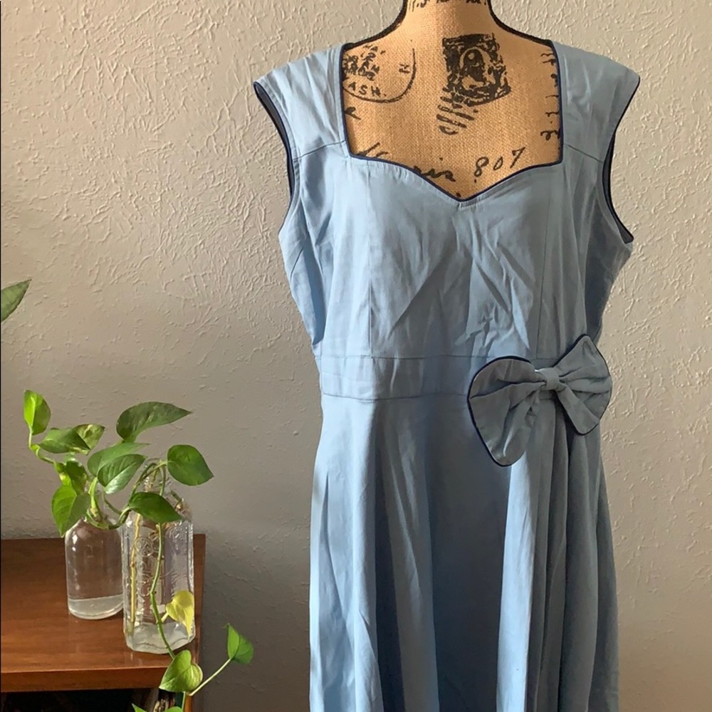 Lindy Bop Pinup Dress Plus Volup Rockabilly 4XL